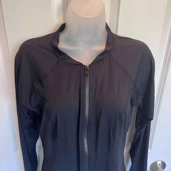 Sea Level Australia essentials long sleeve rash vest - full zip black US 10, NWT - Picture 7 of 12